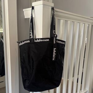 Lululemon Black Tote Bag